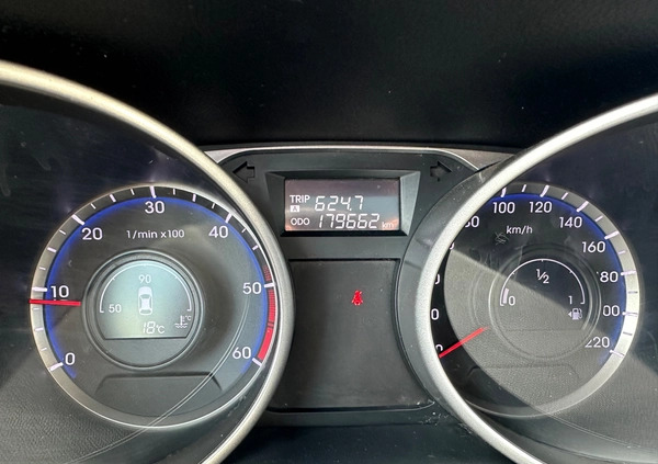 Hyundai ix35 cena 45900 przebieg: 179662, rok produkcji 2013 z Koło małe 529